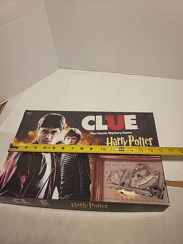 Clue: World of Harry Potter Edition Mystery Board Game Wizarding Hasbro COMPLETE - Picture 16 of 17