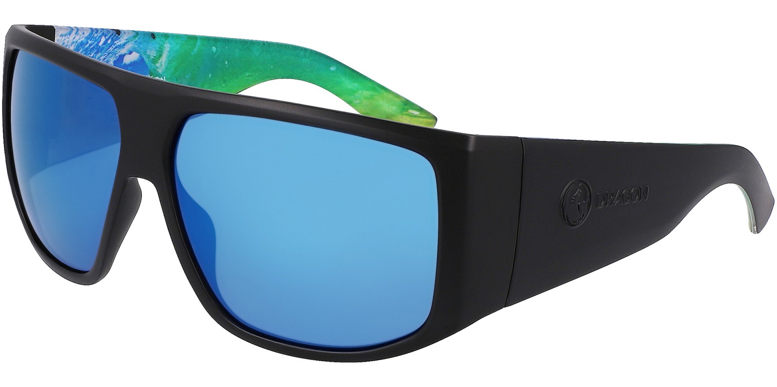 Dragon Fin Clark Little Edition Polarized Mens Sport Wrap - 007 6790₽
