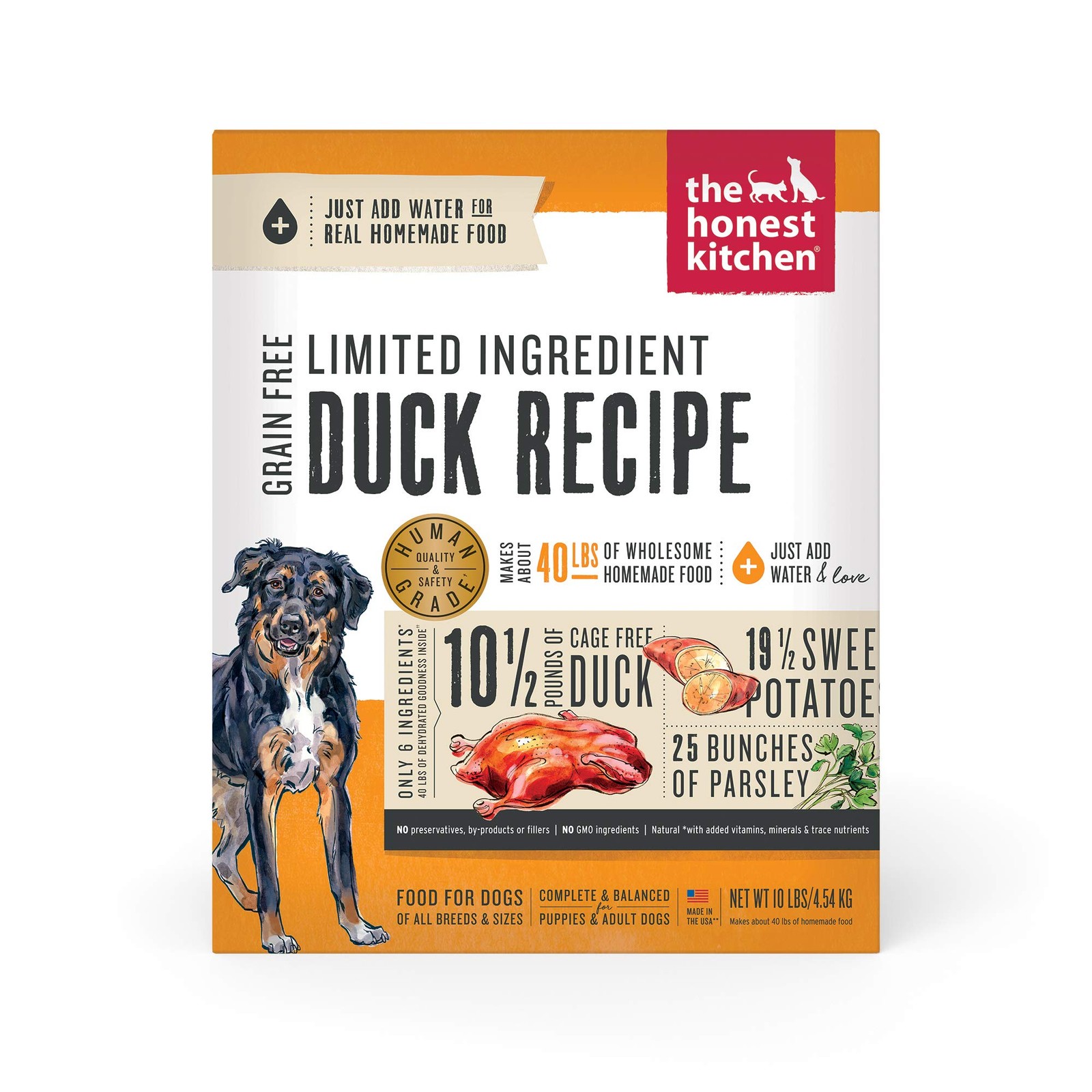 Human Grade Grain Free With Cage Free Duck