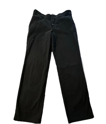 DICKIES 774 Women s  Original Fit Straight Leg Black Work Pants 32