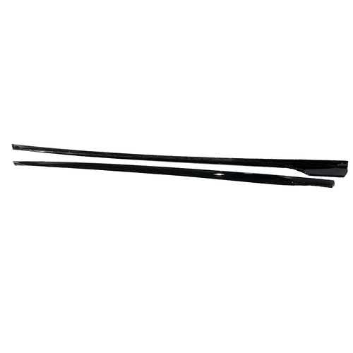 For AUDI A5 B9 S5 Sline 2017-2020 Gloss Black Side Skirts Extension Lip Spoiler - Picture 6 of 10