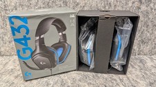 Logitech G432 DTS X 7.1 Surround Sound WIRED GAMING HEADSET   New  