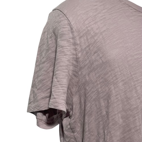 ATM Anthony Thomas Melillo Mens Slub Jersey Short Sleeve Crew T-Shirt Mauve Pink - Picture 3 of 6