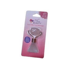 Plum Beauty 2 In 1 Mini Face Massager Roller And Gua Sha