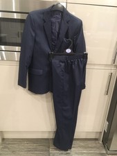 boys suit age 13 Blue With Elscated Waist