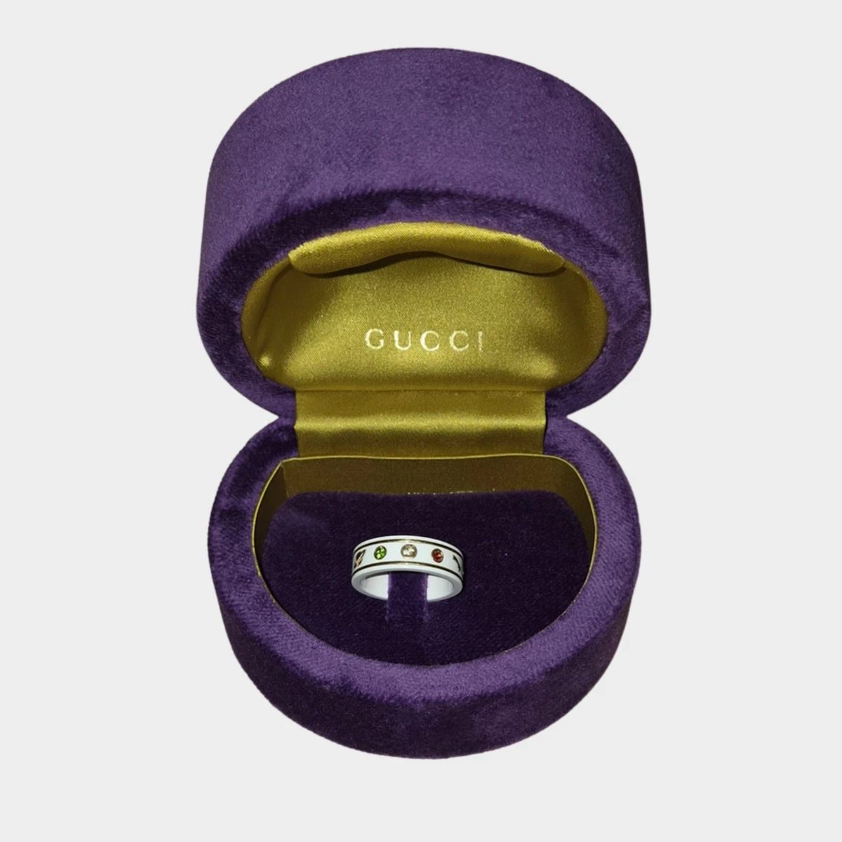 Gucci Gemstone Ring Yellow Gold Fine Rings for sale | eBay
