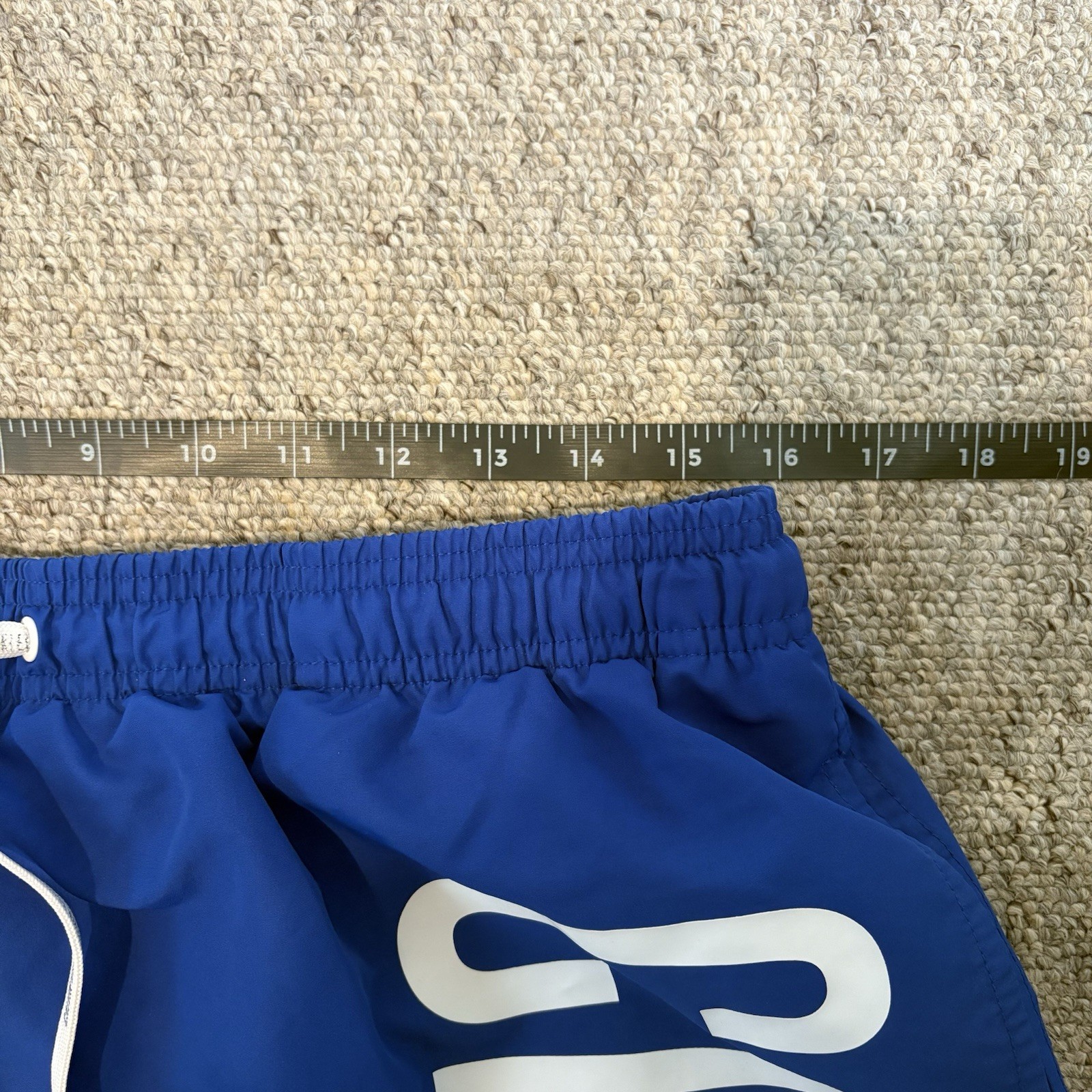 Calvin Klein Blue Logo Swim Shorts - Men’s Size XL image 5