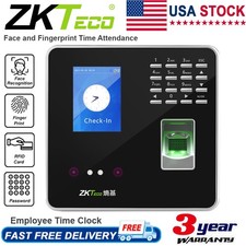 ZKTeco FA200 Face Fingerprint Password Time Clock Employee Attendance Machine