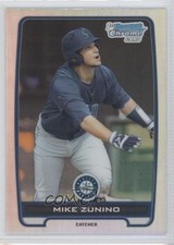 2012 Bowman Draft Chrome Draft Picks Refractor Mike Zunino #BDPP25 0b0