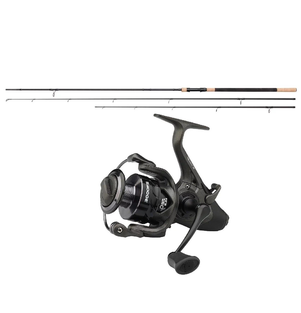 - 360 2 4000 Freilaufrolle Hechtcombo Kderfischrute 22690₽