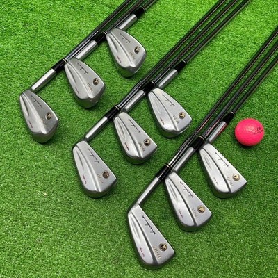 USED Vintage HONMA Tour Model PP-737 Forged Iron 9pcs Set 3-11 Dynamic Gold S200