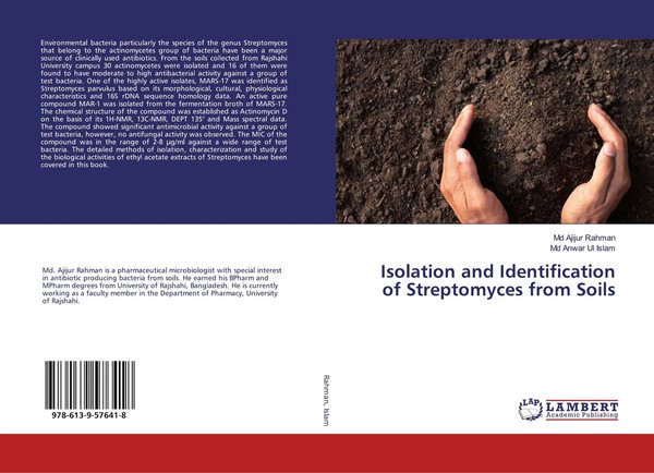 Md Ajijur Rahman (U. A.) | Isolation And Identification Of Streptomyces From...-image