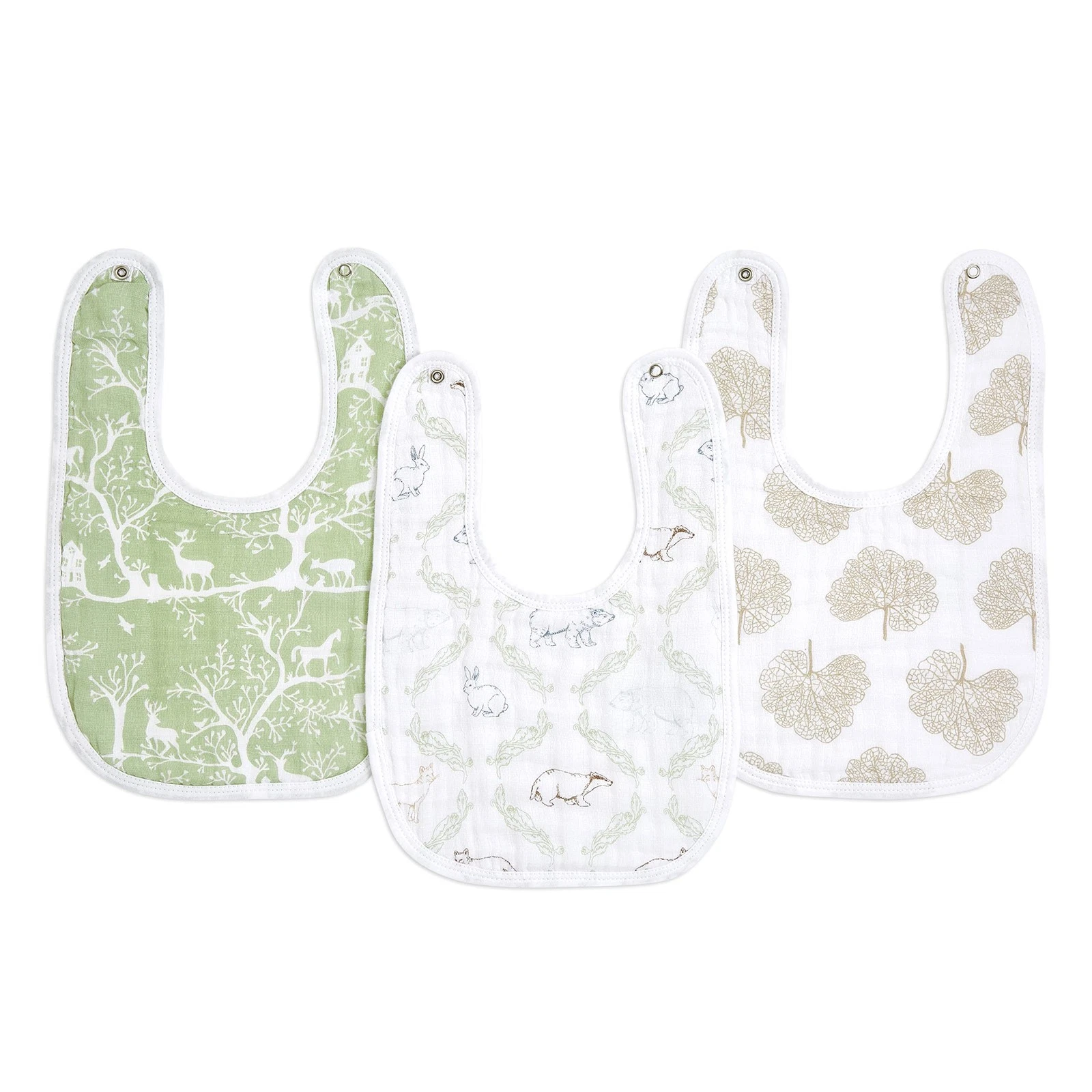 Essentials Baby Bibs Soft & Absorbent 100% Muslin Cotton Adjustable Snap Bibs...
Opens in a new wind