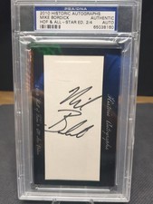 PSA DNA SLABBED 2010 Historic Autographs HOF & ALL-STAR EDIT Mike Bordick #2/4 