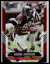 2021 Score #159 Andre Johnson 297/460 Houston Texans Dots Red