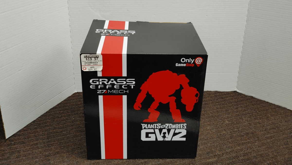 Plants VS Zombies Garden Warfare 2 Grass Effect Z7 Mech Statue