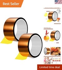 Heat Transfer Tape High Temperature Polyimide Tape 2 Rolls 500F Soldering