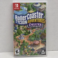Roller Coaster Tycoon Adventures Deluxe - Nintendo Switch New Sealed