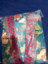 Women Green Floral Printed Cotton Salwar Kameez Maria.B Lawn Dupatta Indian XL