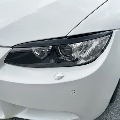 FARO CEJA NEGRO BRILLANTE cubierta embellecedor para BMW Serie 3 E92 E93 M3 2006-2012 - Imagen 4 de 8