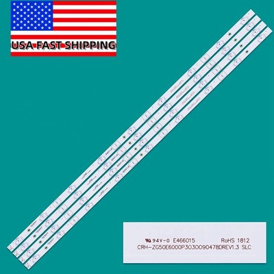 LED Backlight Strips For CRH-ZG50E6000P3030090478D C500Y19-E60 te-50F6100P