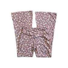 No Boundaries Junior High-Rise Flare Pants With Floral Design Size M 7-9 