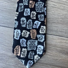 Appointed Apparel Men’s Tie  Silk Tie Joshua 24:15  Scripture Bible Craft Fabric