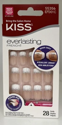 Kiss Everlasting French Nails 55356 Medium – 28 Nägel – NEU & OVP