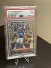 2021 Donruss Optic Downtown Justin Herbert PSA 9