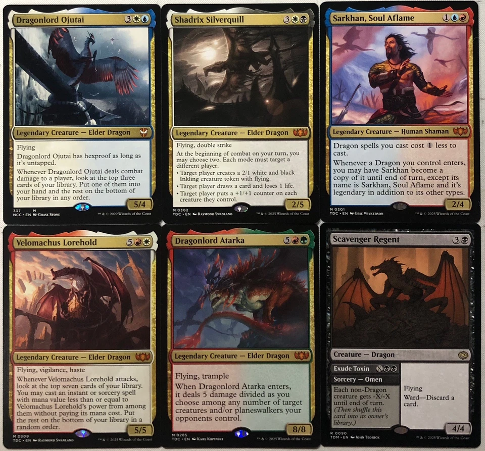 EDH Dragon Deck - Commander MTG Magic the Gathering - Image 4 of 4