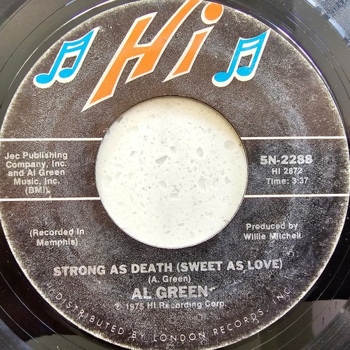 Al Green ** Oh Me Oh My (Dreams In My Arms) - 1975 US Soul Import 7" - Picture 4 of 4