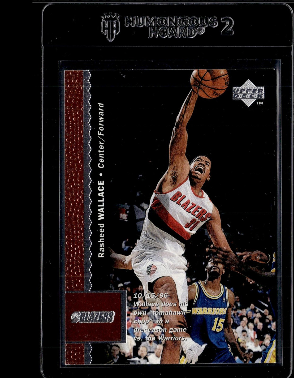 1996-97 Upper Deck #287 Rasheed Wallace