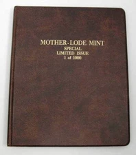 Mother Lode Mint Silver and Brass Art Bar Set  1973 Special Limited Issue #752  