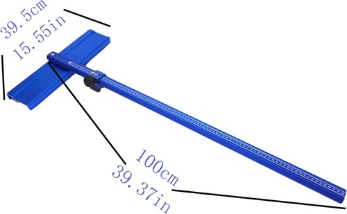 KKV Manual Blue Tile Cutter with Tungsten Carbide Wheel Portable T-Bar Design - Picture 2 of 9