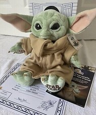 Build-A-Bear Plush The Child Baby Yoda W/5-in-1 Sounds & Mandalorian Theme NWT
