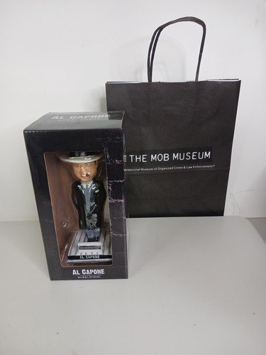 Al Capone Bobblehead Scarface Sammlerstück Gangster Syndikat Sammlerstück Mob M - Bild 3 von 8