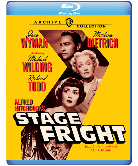 Stage Fright (Blu-ray) Jane Wyman Hector MacGregor Marlene Dietrich Alastair Sim