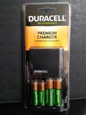 DURACELL Ni-MH Battery Charger with 2 AA / 2 AAA Rechargeable Batteries Included