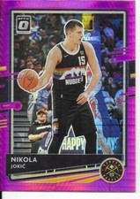 2020-21 Optic Pink Hyper Prizm- Nikola Jokic Denver Nuggets!