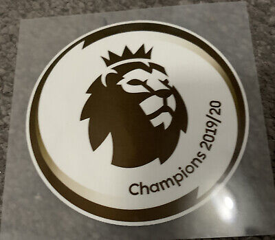 Premiership Champions Patch  Badge Easy Iron Badge For Kids Shirts60mm  2019/20