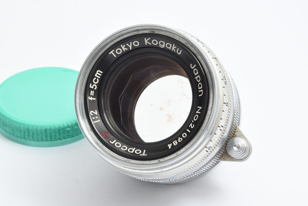 Tokyo Kogaku Topcor-S lens 50mm/F2 39mm LTM 153-196-1 Tokyo Kogaku Topcor-S lens 50mm/F2 39mm LTM 153-196-1