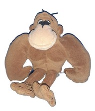 George Of The Jungle Plush 20Cm King Of The Jungle Disney Store Toy