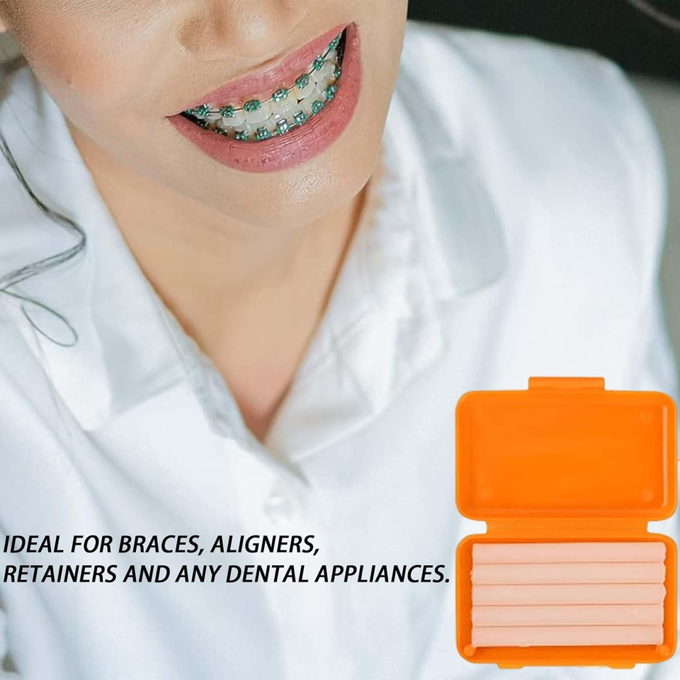 18 Pcs Orthodontic Wax, Dental Wax for Braces, Orthodontic Wax for Braces with F eBay