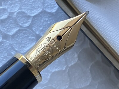 Vintage Montblanc Meisterstuck 14k Gold Nib Fountain Pen 4810