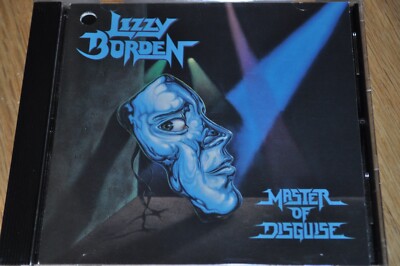 LIZZY BORDEN Master Of Disguise CD 1989 ENIGMA METAL BLADE org MELODIC ...