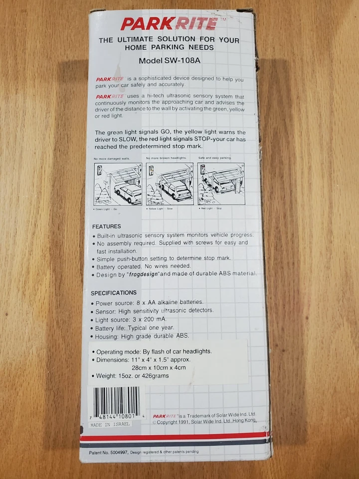 Sistema sensorial de luz de estacionamiento para el hogar Parkrite Foto 2 de 4