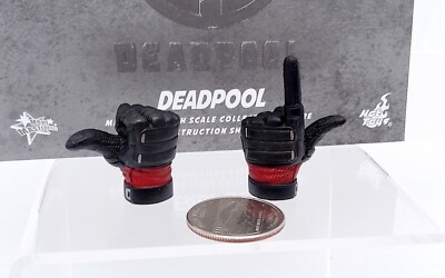 Hot Toys MMS347 Deadpool 1/6 action figure's 2 Hands ! Thumbs Up & Pointing Hand