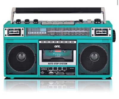 Boombox MP3 Conversion  Radio to Cassette (AM FM) Ghetto Blaster Bluetooth Z