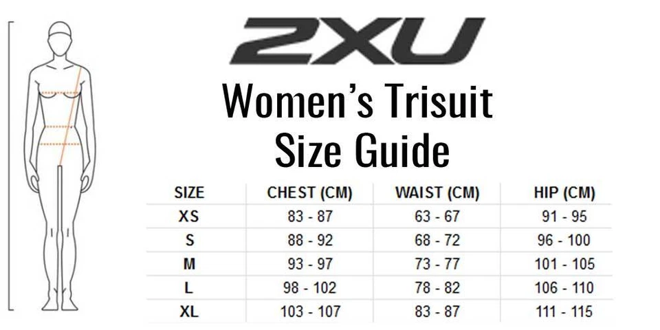 Novo 2XU Custom Elite Rowsuit WX4949d Feminino Pequeno Raro Unisuit Row Suit - Imagem 4 de 4