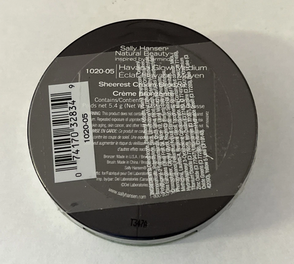 Sally Hansen Natural Beauty Sheerest Cream Bronzer 1020-05 Havana Glow - Medium - Image 3 of 4